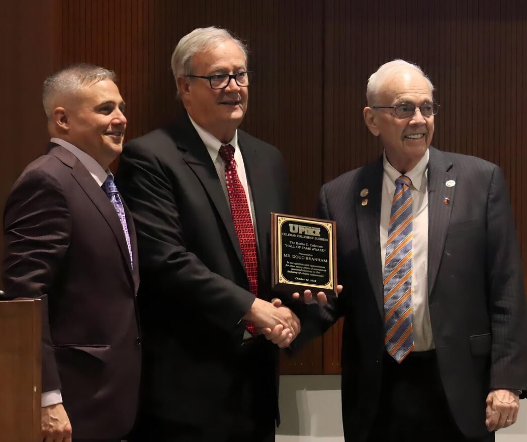 Doug Branham of Colonial Claims inducted into UPIKE's Hall of Fame
